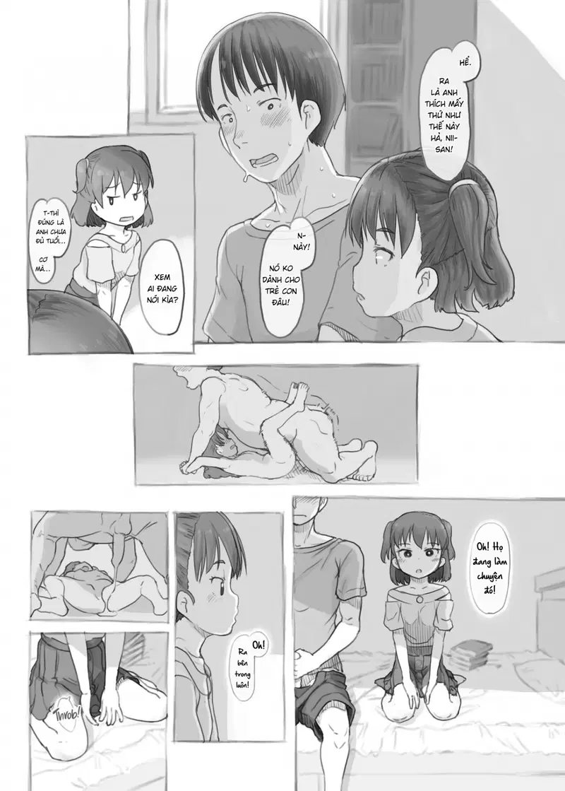 Fap cùng em gái - Chap 1 trang 13