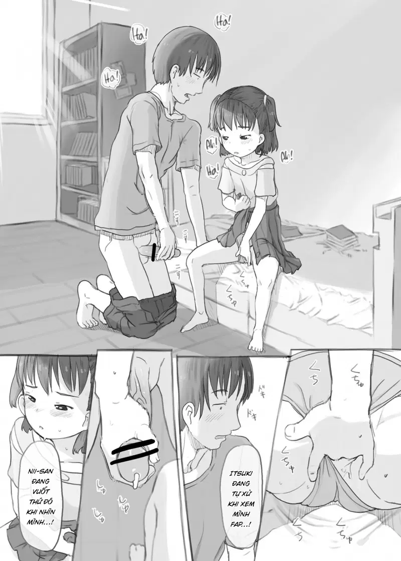 Fap cùng em gái - Chap 1 trang 19