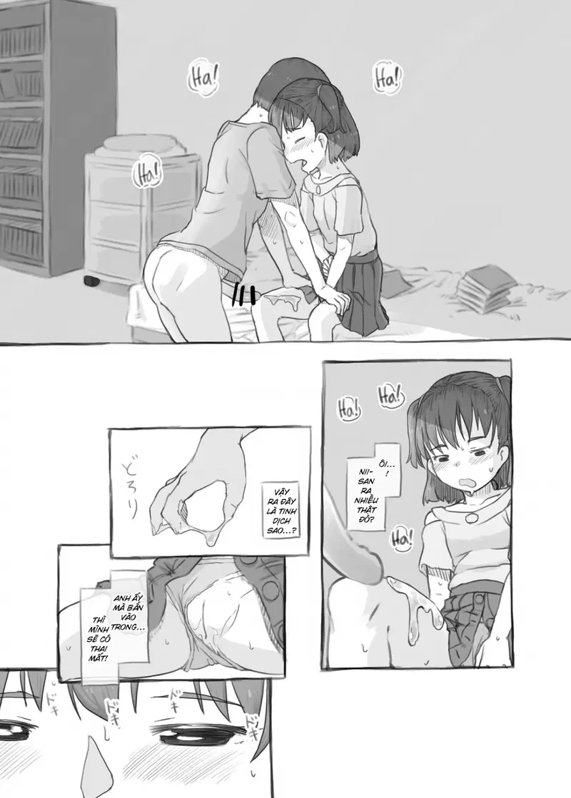 Fap cùng em gái - Chap 1 trang 22