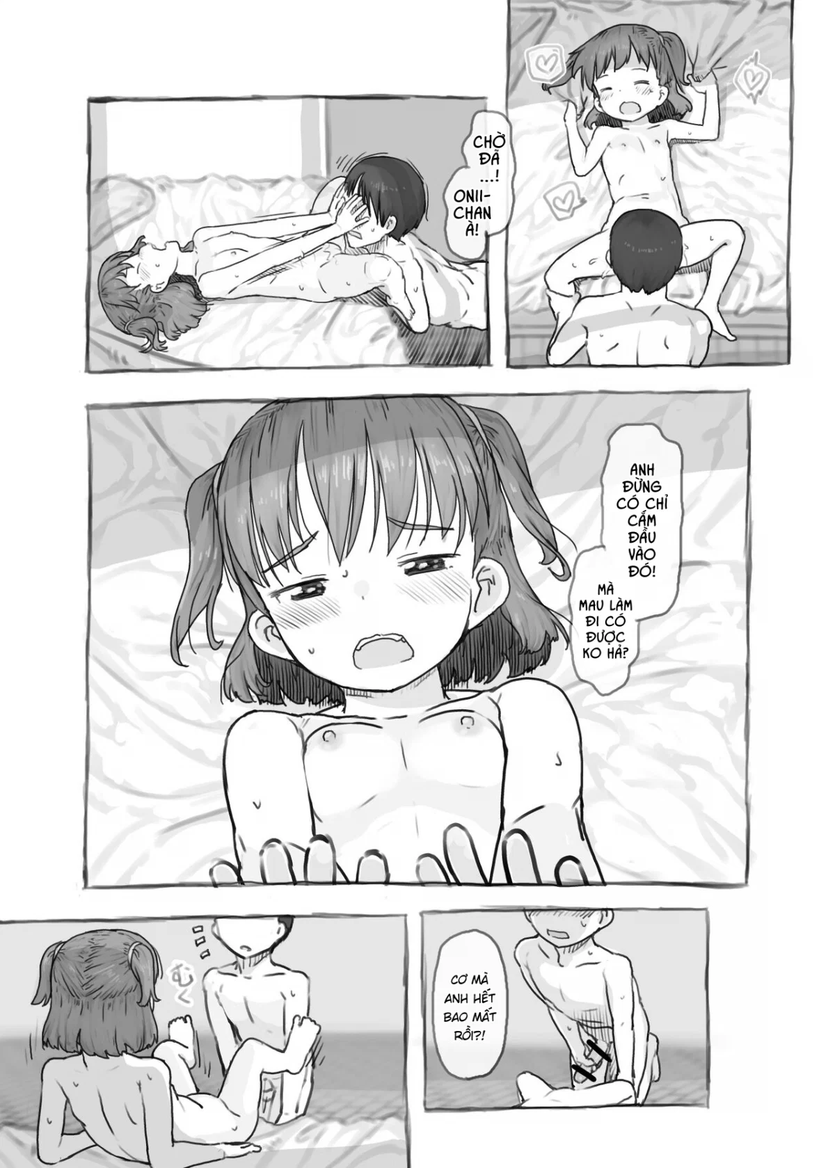 Fap cùng em gái - Chap 2.2 trang 4