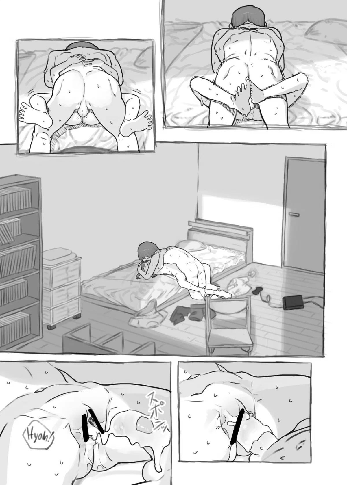 Fap cùng em gái - Chap 2.2 trang 16
