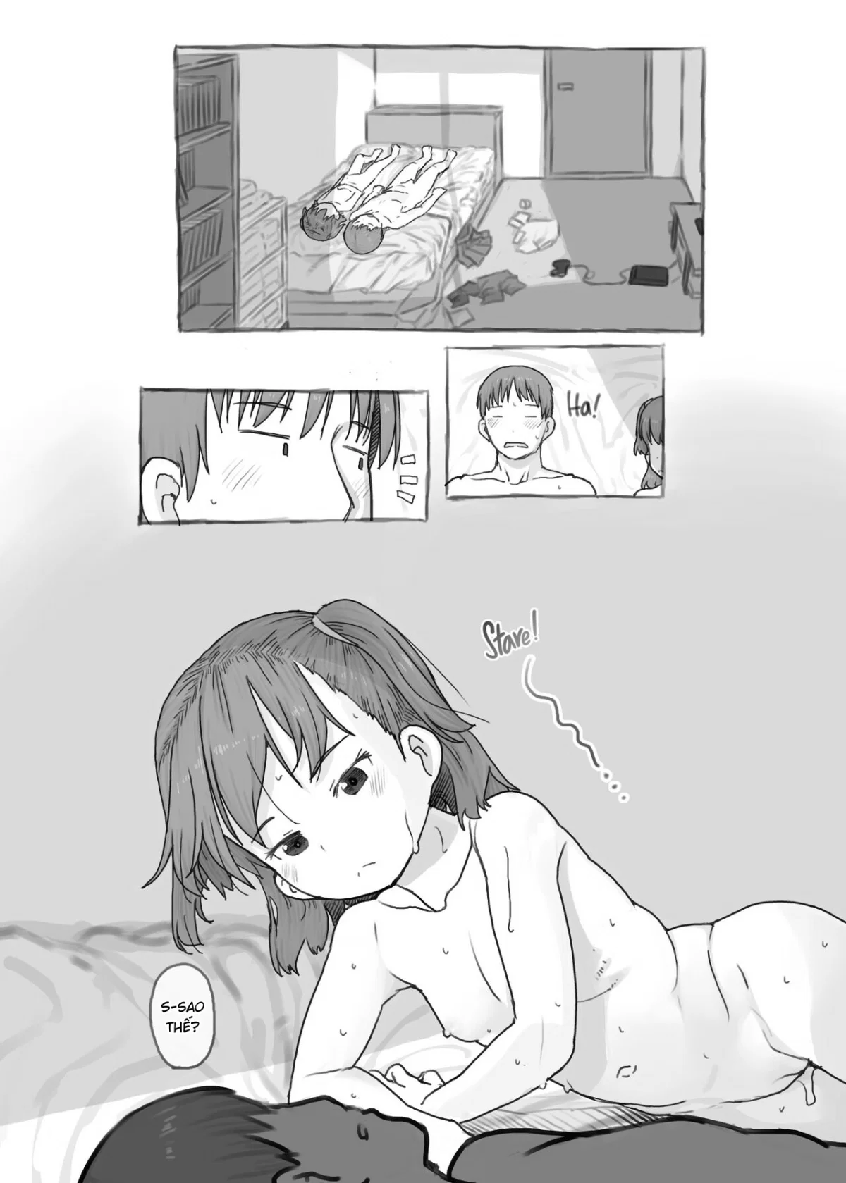 Fap cùng em gái - Chap 2.2 trang 17
