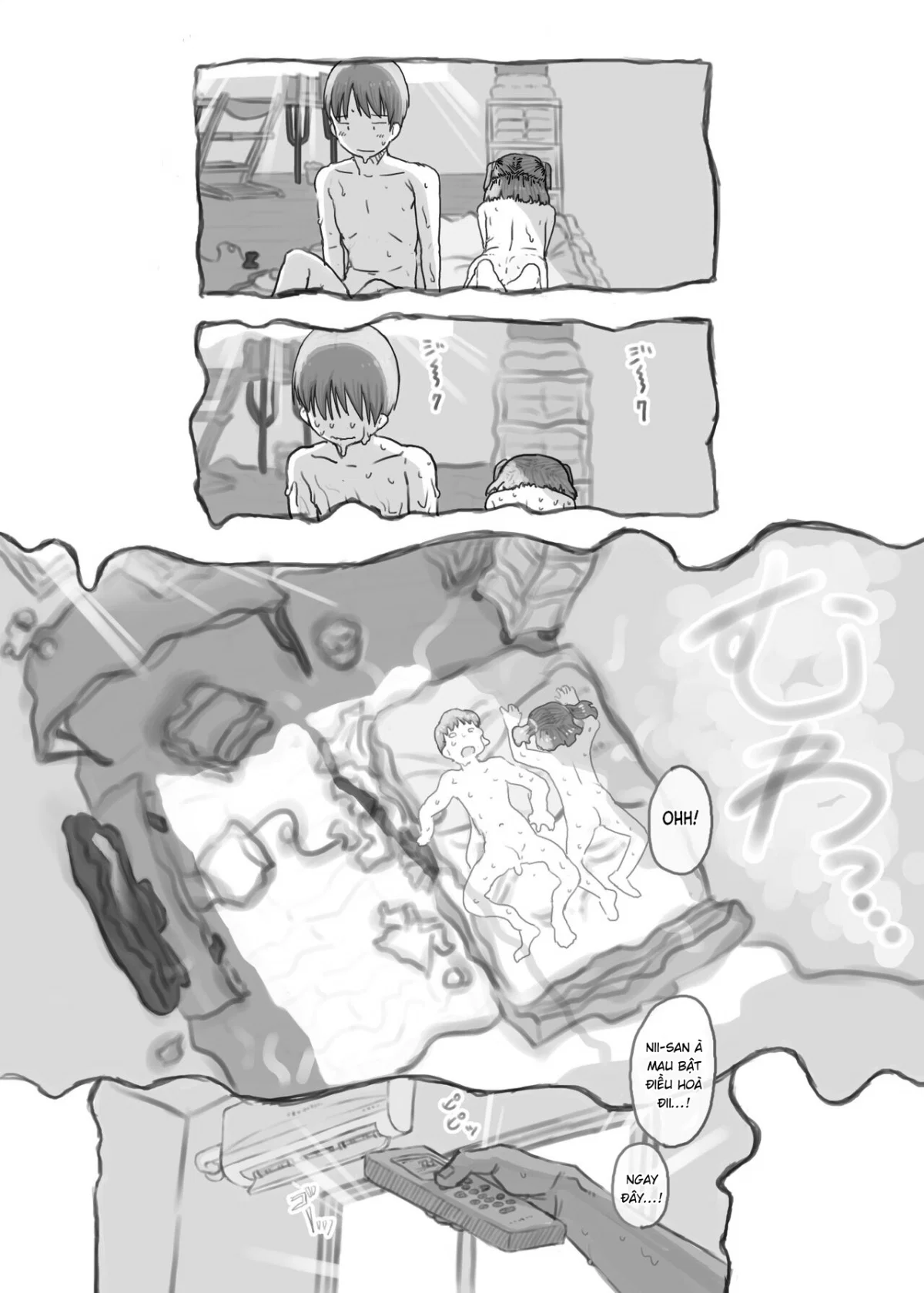 Fap cùng em gái - Chap 2.2 trang 19