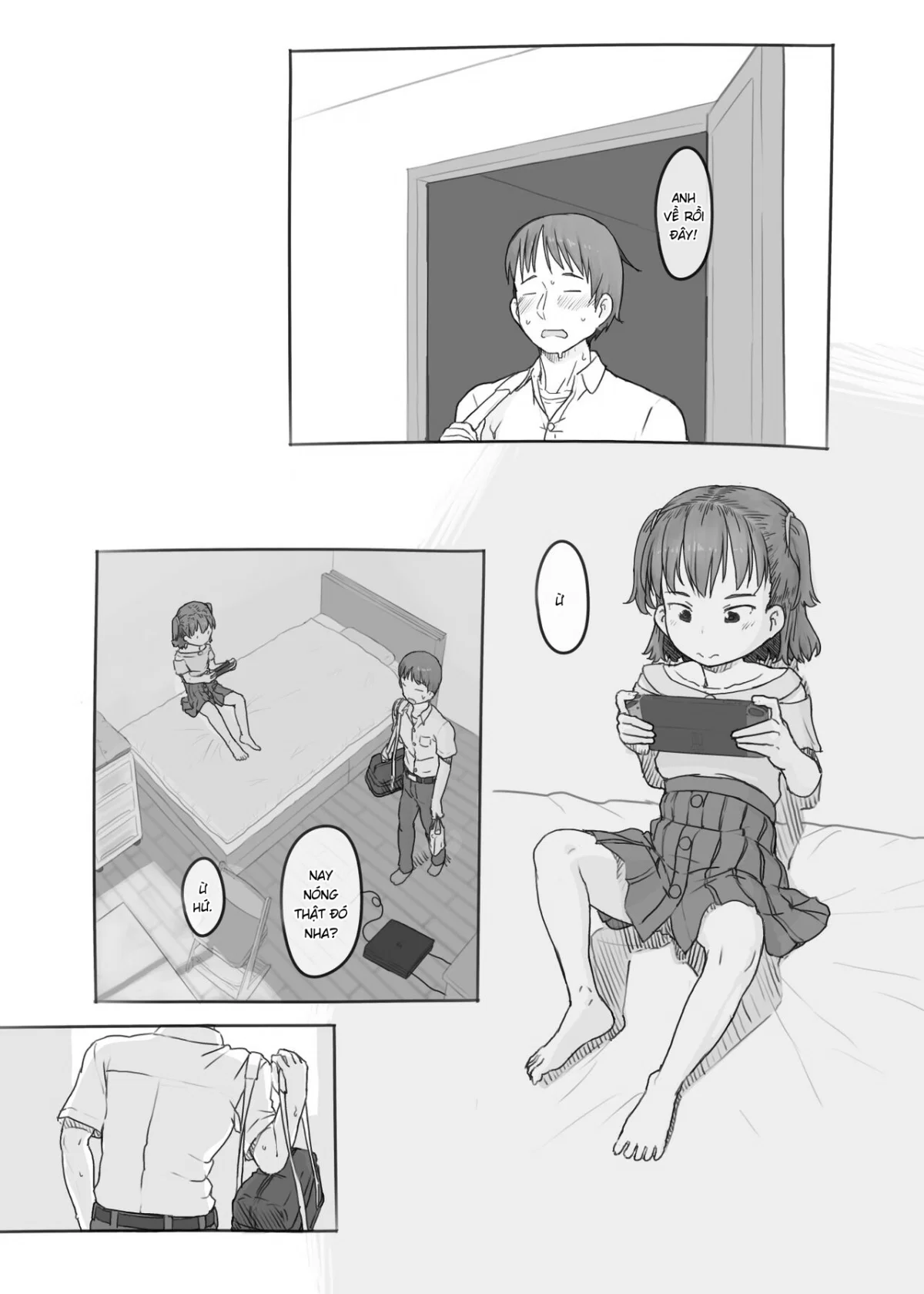 Fap cùng em gái - Chap 2.2 trang 27