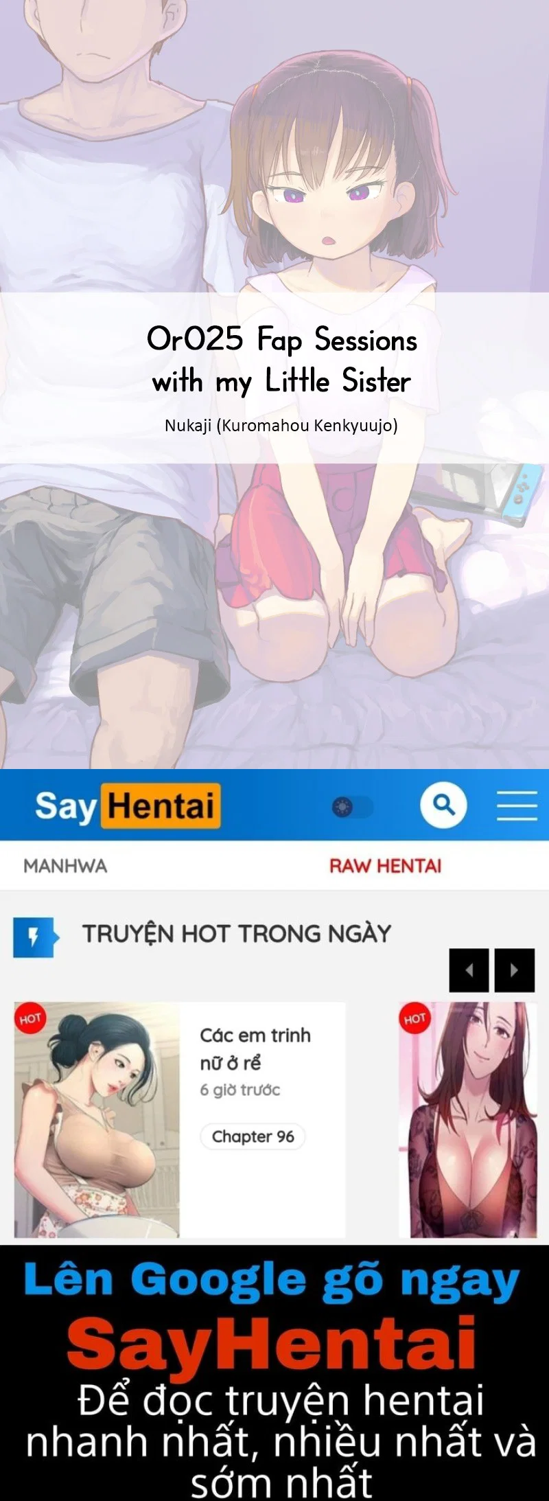 Fap cùng em gái - Chap 2.2 trang 33