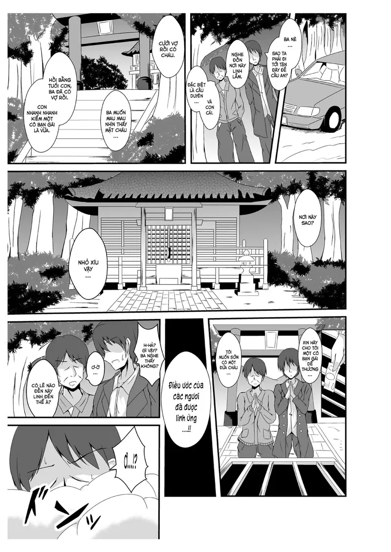Tousan Mago no Kao ga Mita Itte Itta yo ne - Oneshot trang 3