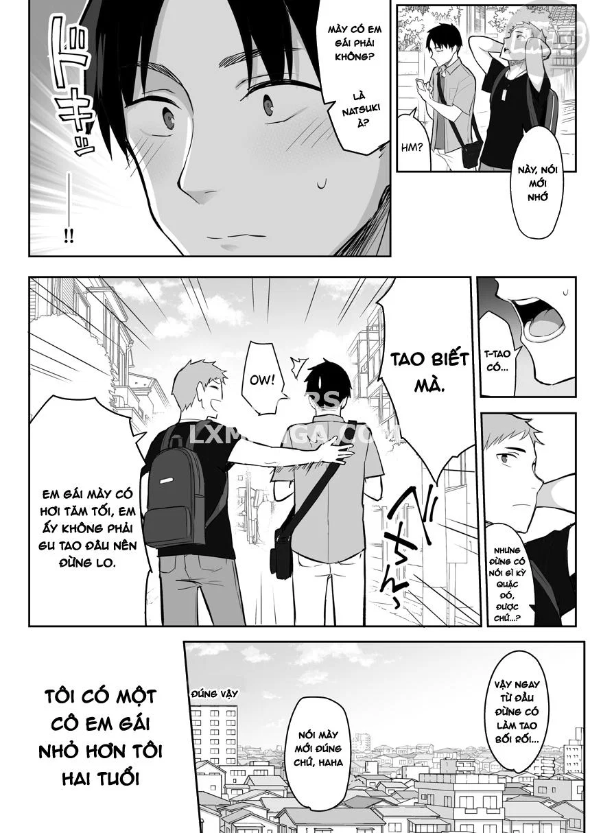 Moto InCha no Kyonyuu Yariman Imouto ga Erosugite, Onii-chan wa Mou - Chapter 1 trang 3