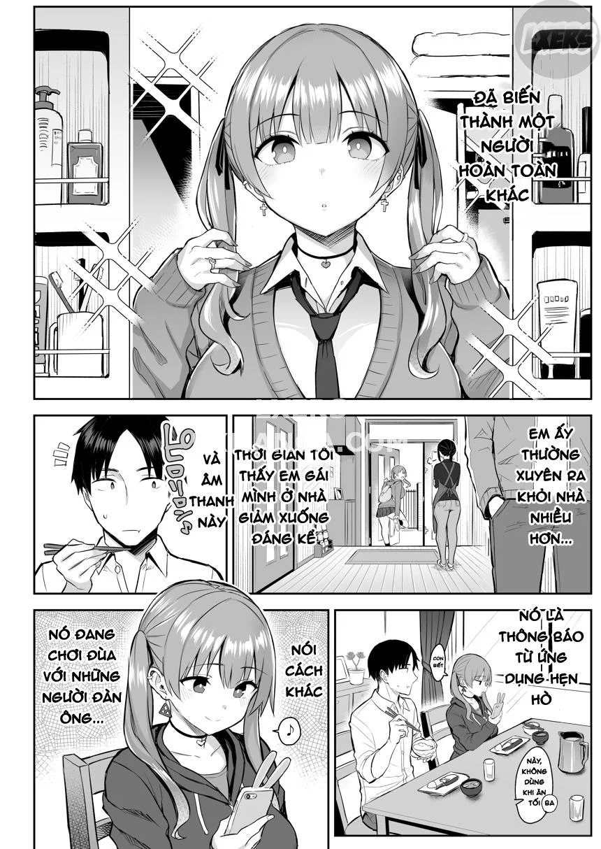 Moto InCha no Kyonyuu Yariman Imouto ga Erosugite, Onii-chan wa Mou - Chapter 1 trang 5