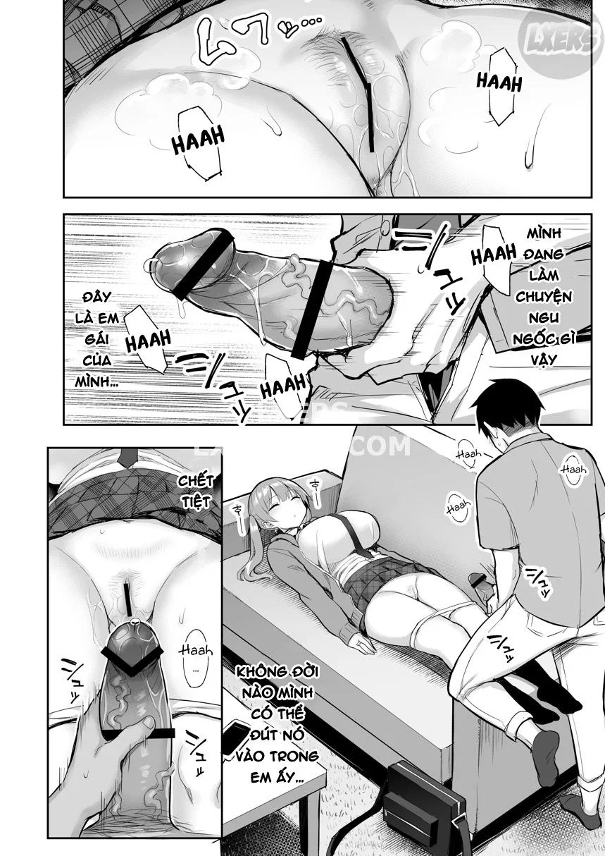 Moto InCha no Kyonyuu Yariman Imouto ga Erosugite, Onii-chan wa Mou - Chapter 1 trang 11