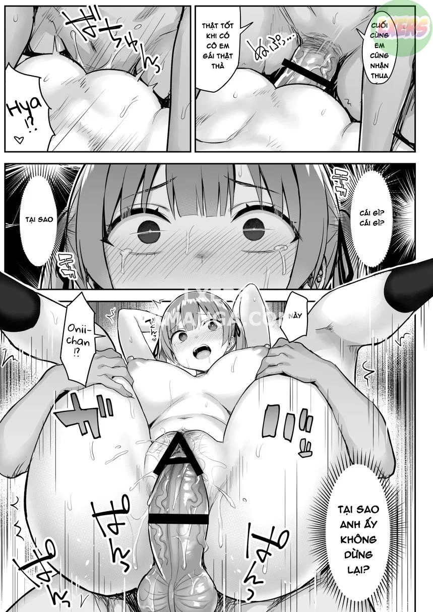 Moto InCha no Kyonyuu Yariman Imouto ga Erosugite, Onii-chan wa Mou - Chapter 1 trang 34
