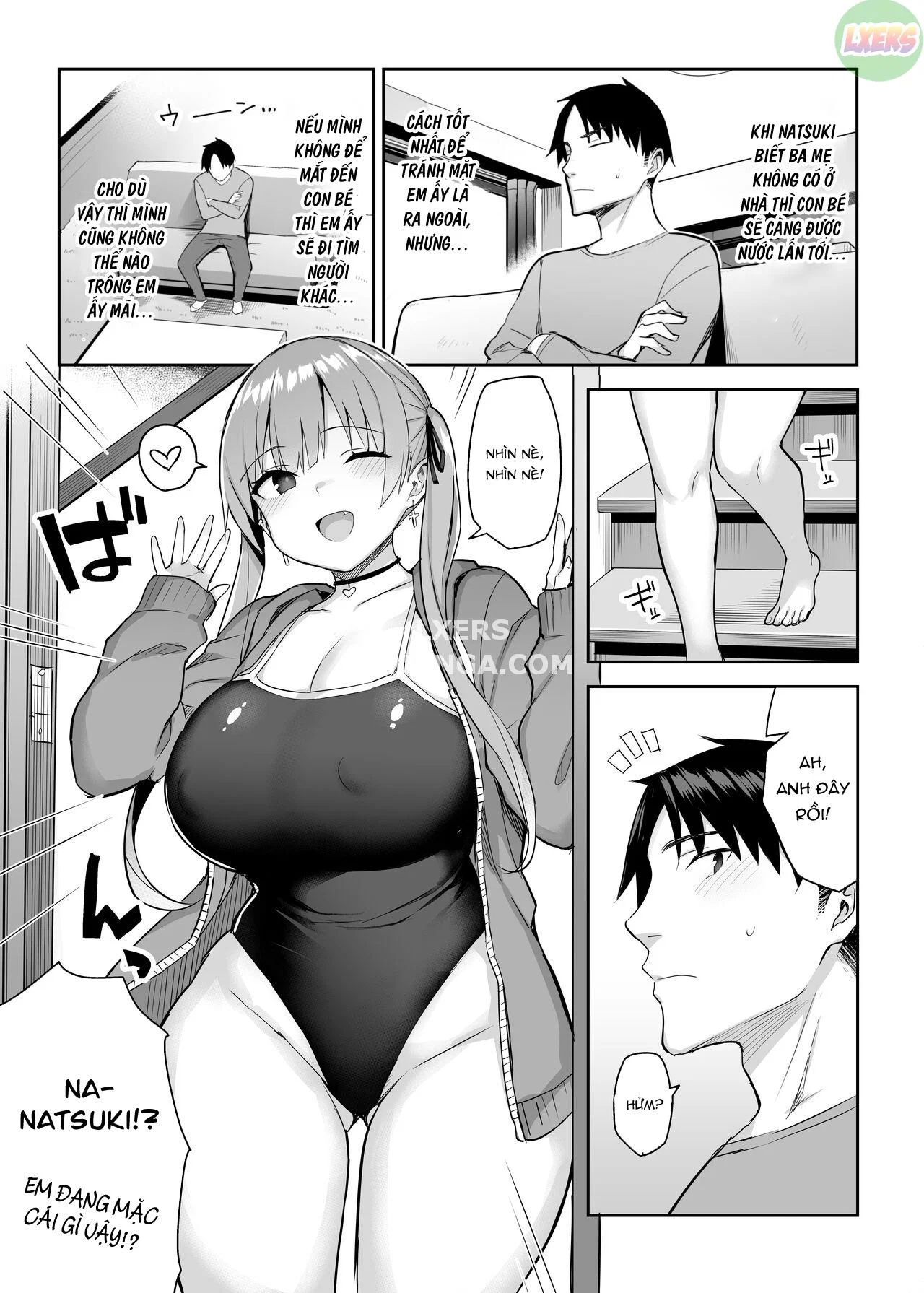 Moto InCha no Kyonyuu Yariman Imouto ga Erosugite, Onii-chan wa Mou - Chapter 2 trang 15