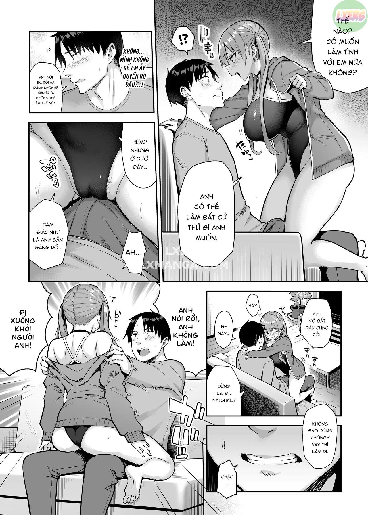 Moto InCha no Kyonyuu Yariman Imouto ga Erosugite, Onii-chan wa Mou - Chapter 2 trang 17