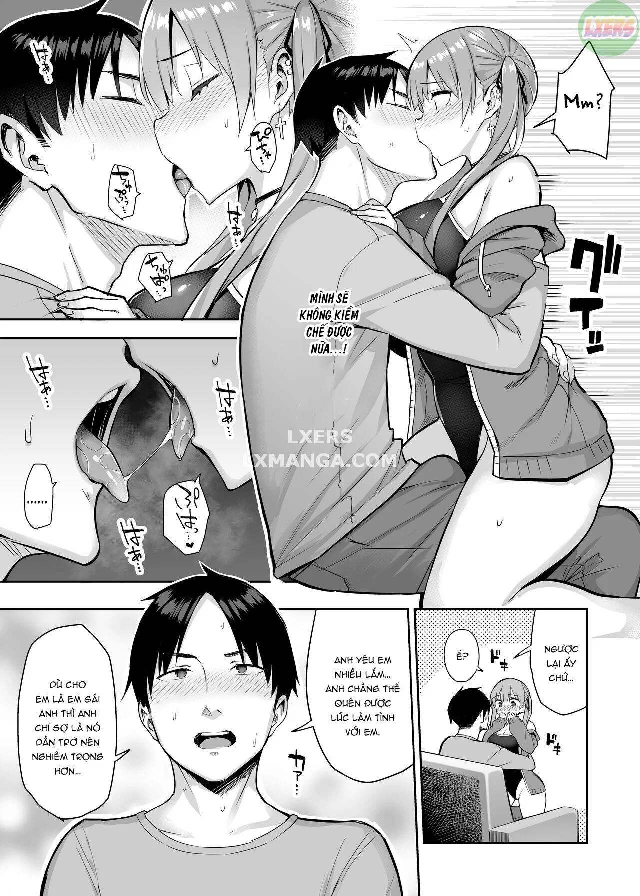 Moto InCha no Kyonyuu Yariman Imouto ga Erosugite, Onii-chan wa Mou - Chapter 2 trang 19