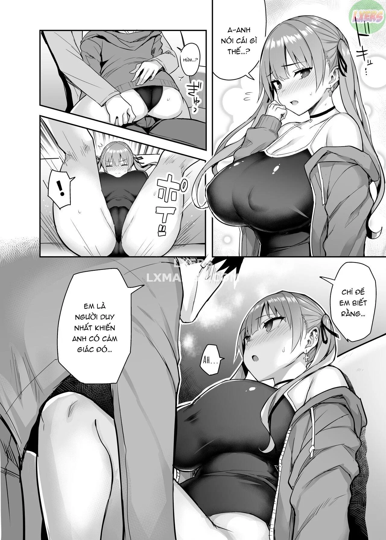Moto InCha no Kyonyuu Yariman Imouto ga Erosugite, Onii-chan wa Mou - Chapter 2 trang 20