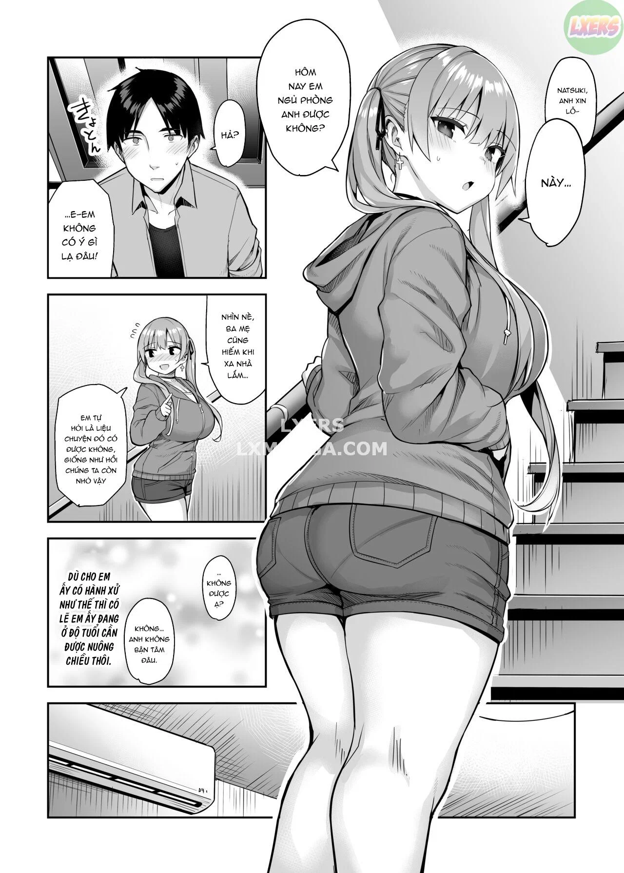 Moto InCha no Kyonyuu Yariman Imouto ga Erosugite, Onii-chan wa Mou - Chapter 2 trang 35