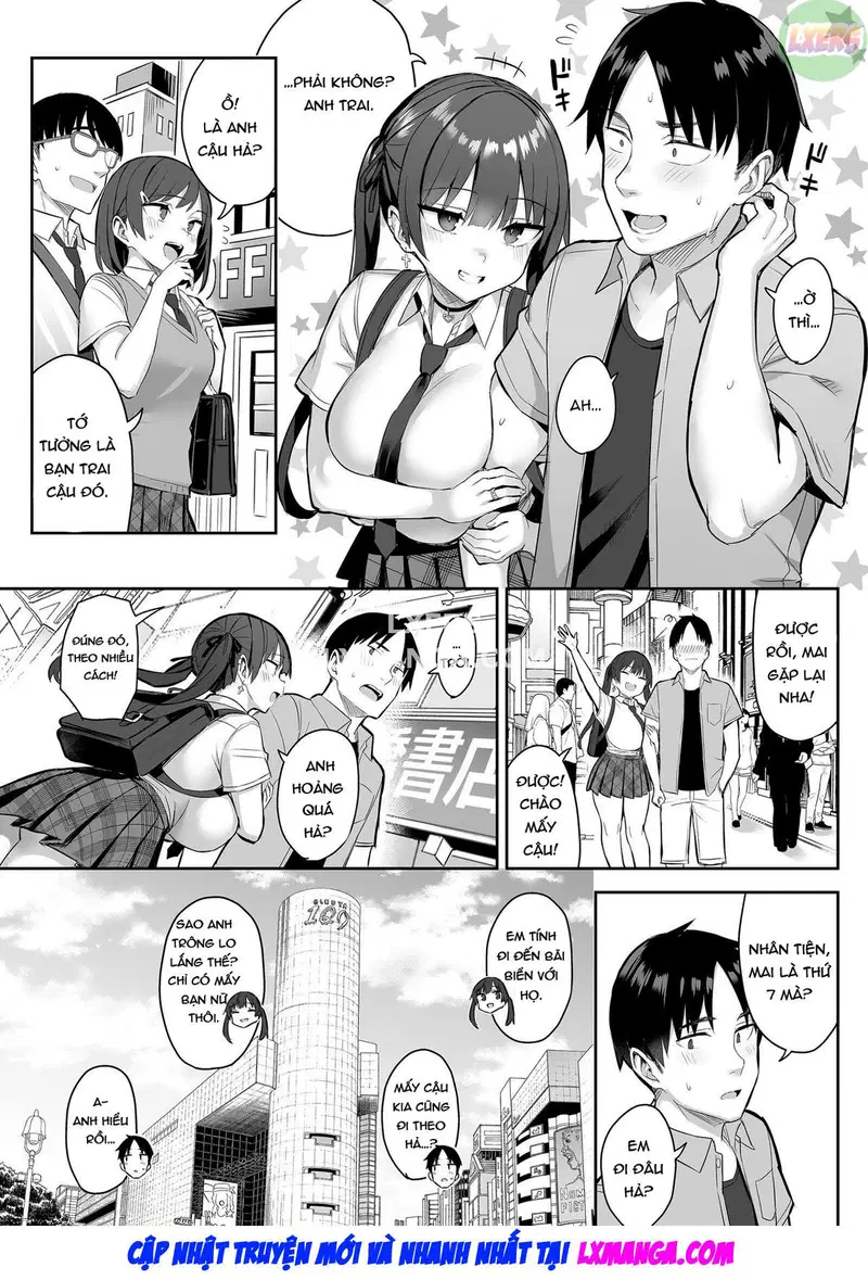 Moto InCha no Kyonyuu Yariman Imouto ga Erosugite, Onii-chan wa Mou - Chapter 3 END trang 7