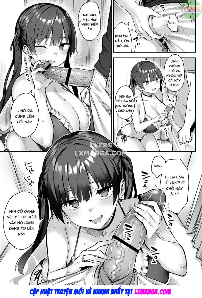 Moto InCha no Kyonyuu Yariman Imouto ga Erosugite, Onii-chan wa Mou - Chapter 3 END trang 11