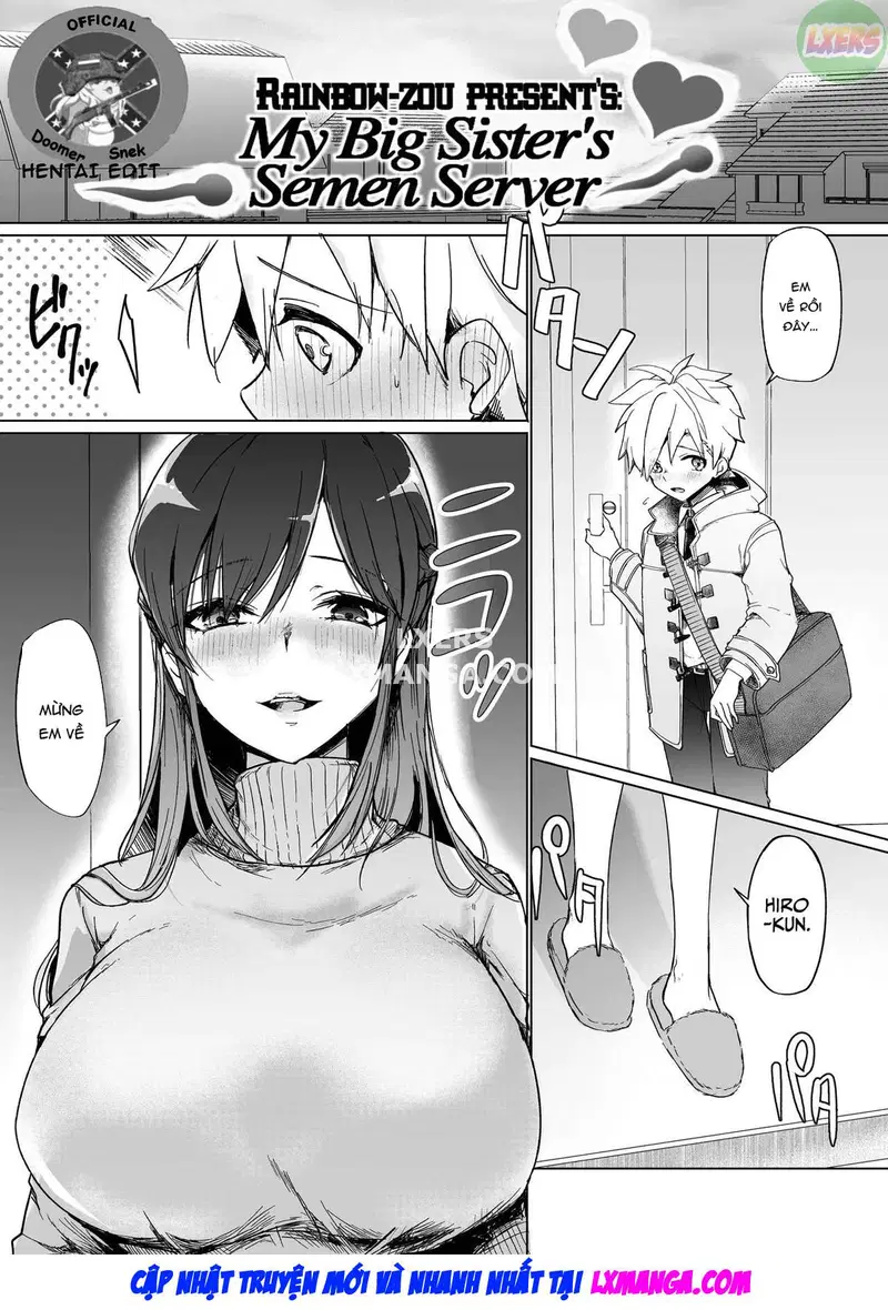 My Big Sister's Semen Server - Oneshot trang 5