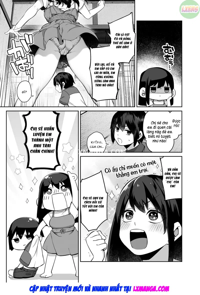 Otona ni Naru Natsu -Oboetate H ni Dohamari suru Inaka OneShota - Oneshot trang 9