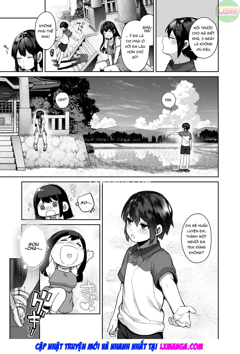 Otona ni Naru Natsu -Oboetate H ni Dohamari suru Inaka OneShota - Oneshot trang 17