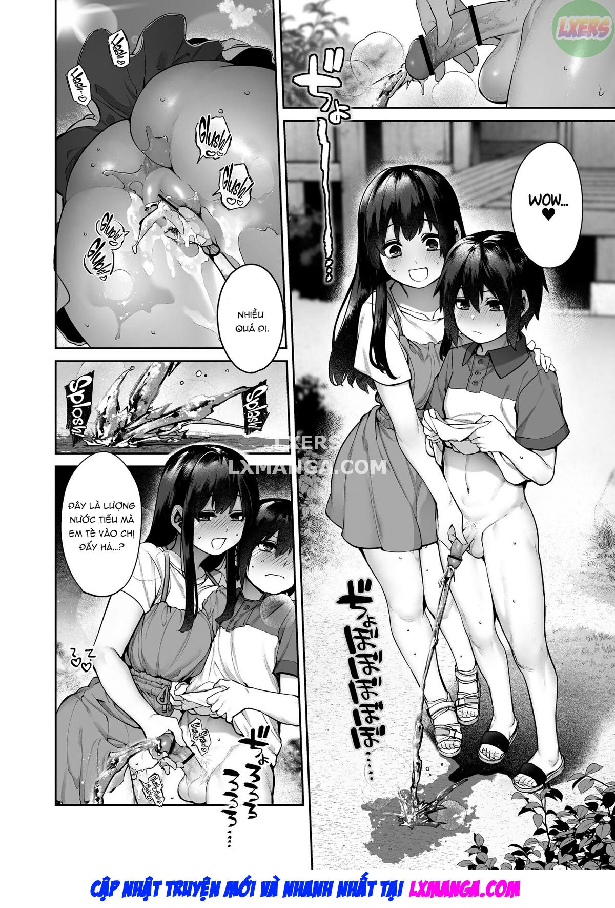 Otona ni Naru Natsu -Oboetate H ni Dohamari suru Inaka OneShota - Oneshot trang 54