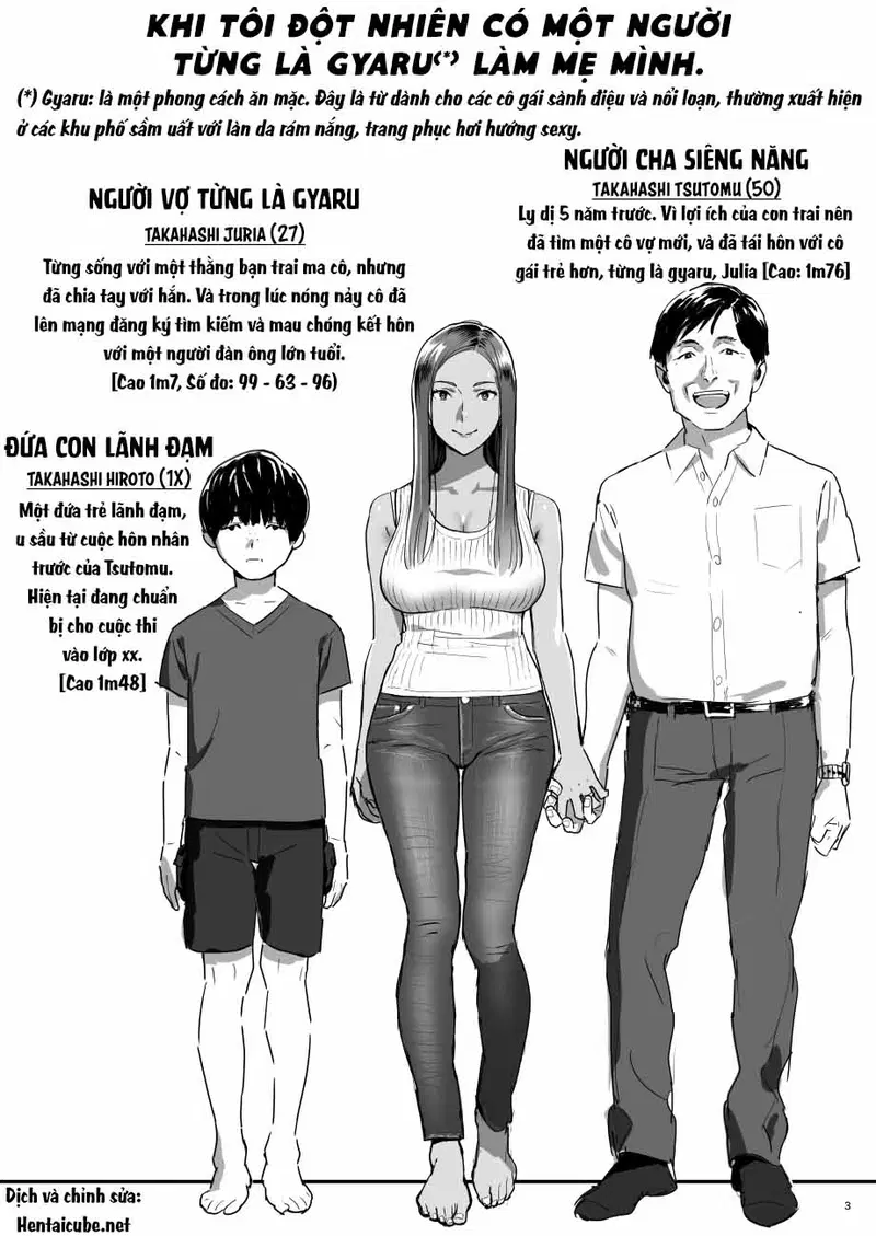 When I Suddenly Got an Ex-Gyaru as My Mother - Chap 01 trang 2
