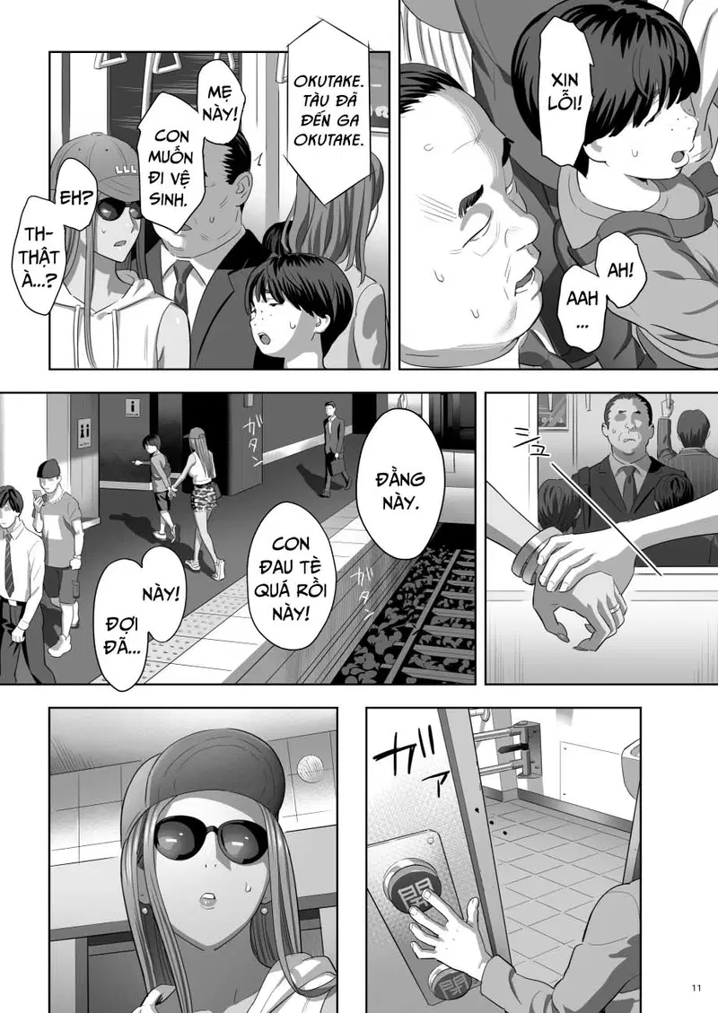 When I Suddenly Got an Ex-Gyaru as My Mother - Chap 02 trang 9