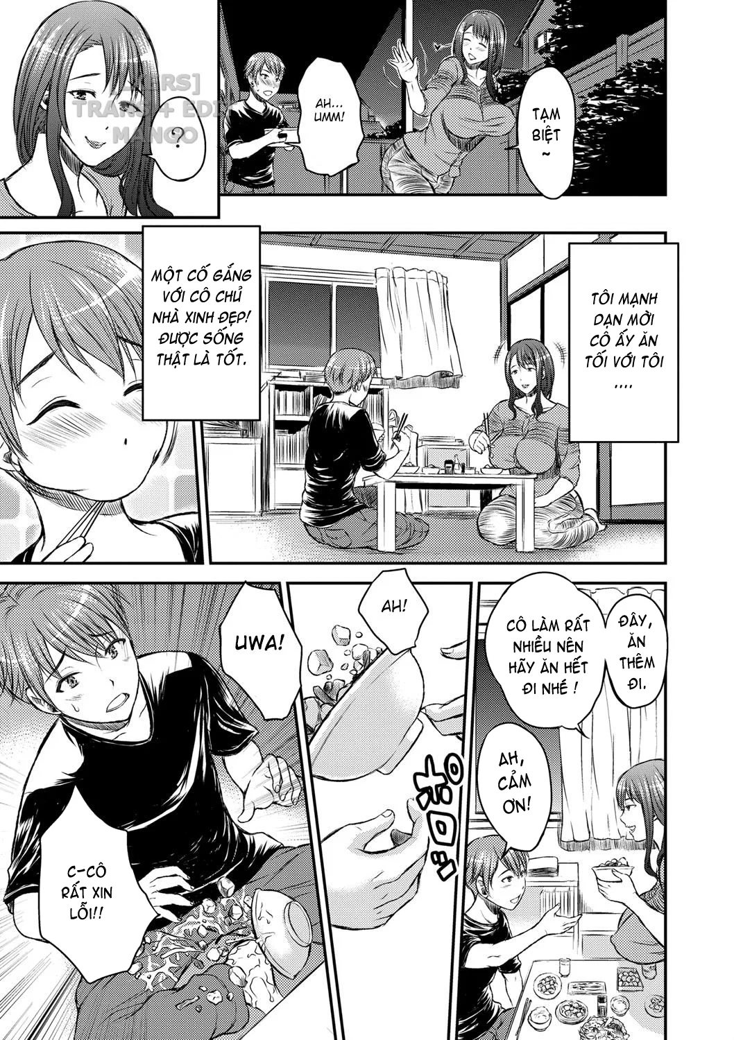 Inbi na Jukujo no Chichi Shibori - Chapter 1 trang 9