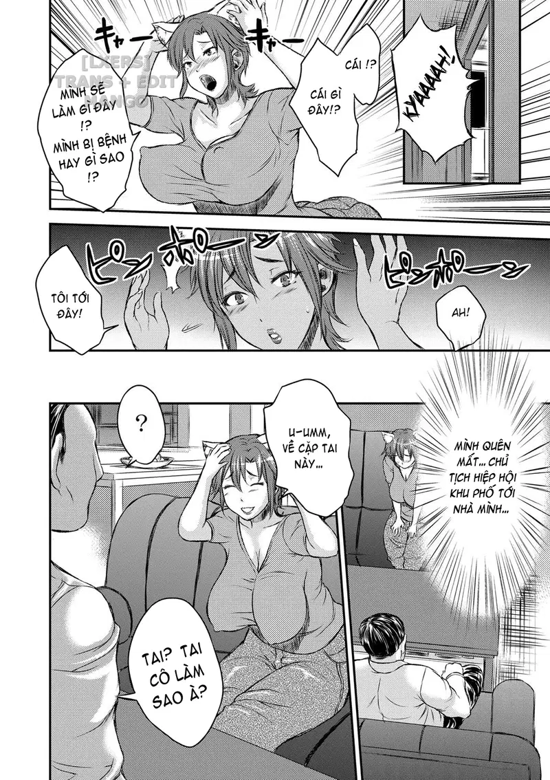 Inbi na Jukujo no Chichi Shibori - Chapter 3 trang 6