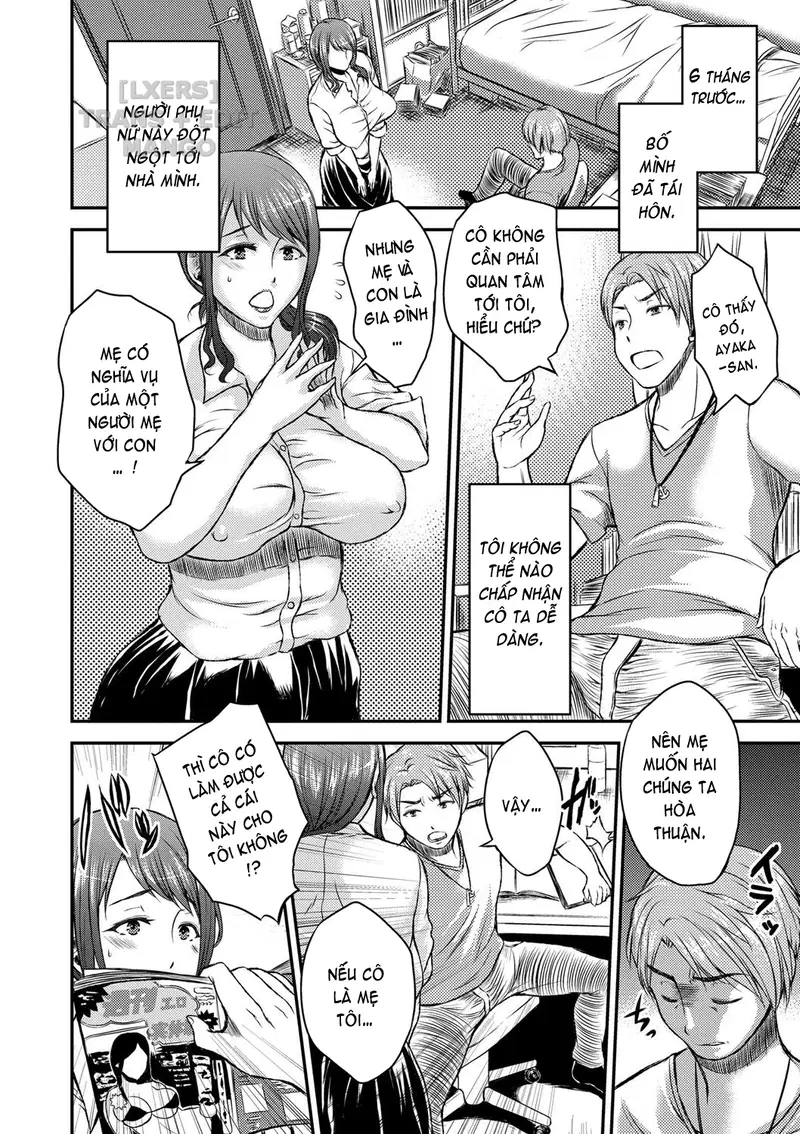 Inbi na Jukujo no Chichi Shibori - Chapter 4 trang 4