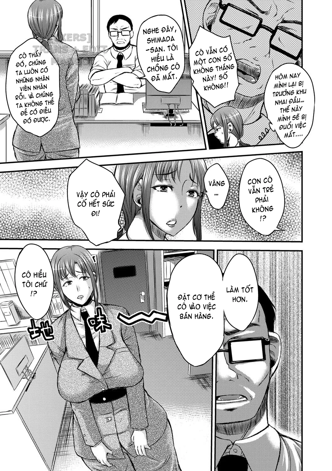 Inbi na Jukujo no Chichi Shibori - Chapter 5 trang 3