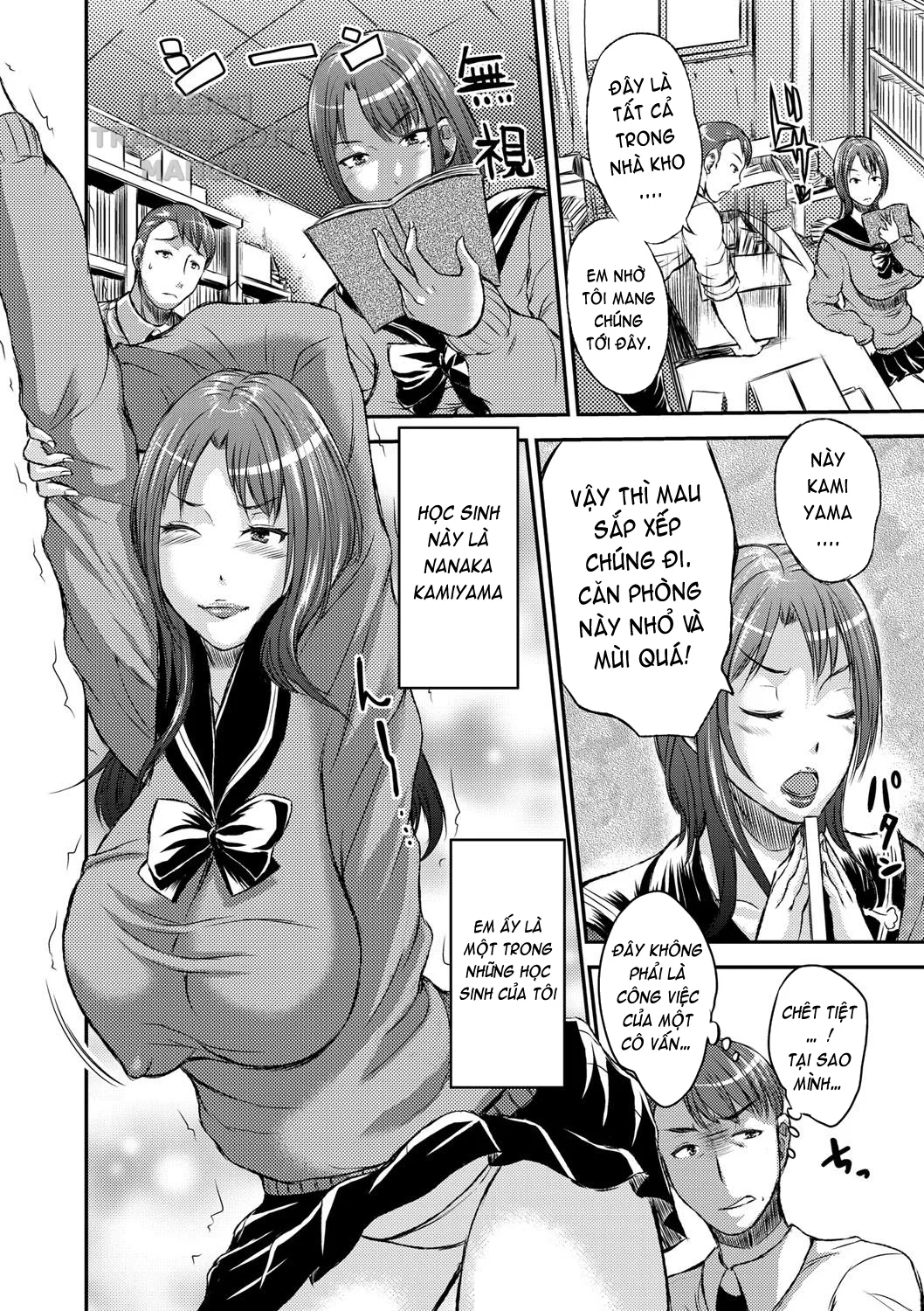 Inbi na Jukujo no Chichi Shibori - Chapter 8 trang 2