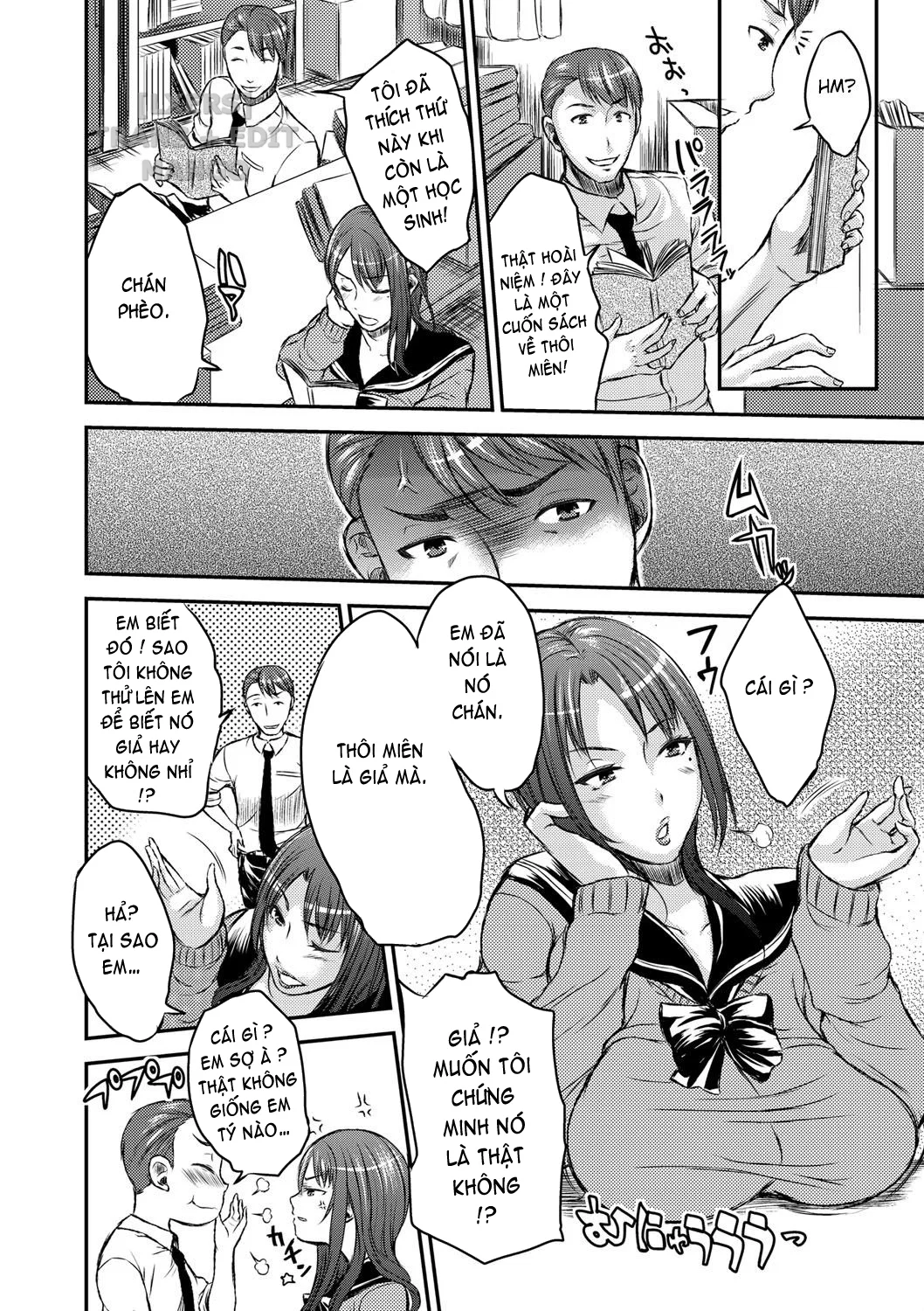 Inbi na Jukujo no Chichi Shibori - Chapter 8 trang 4