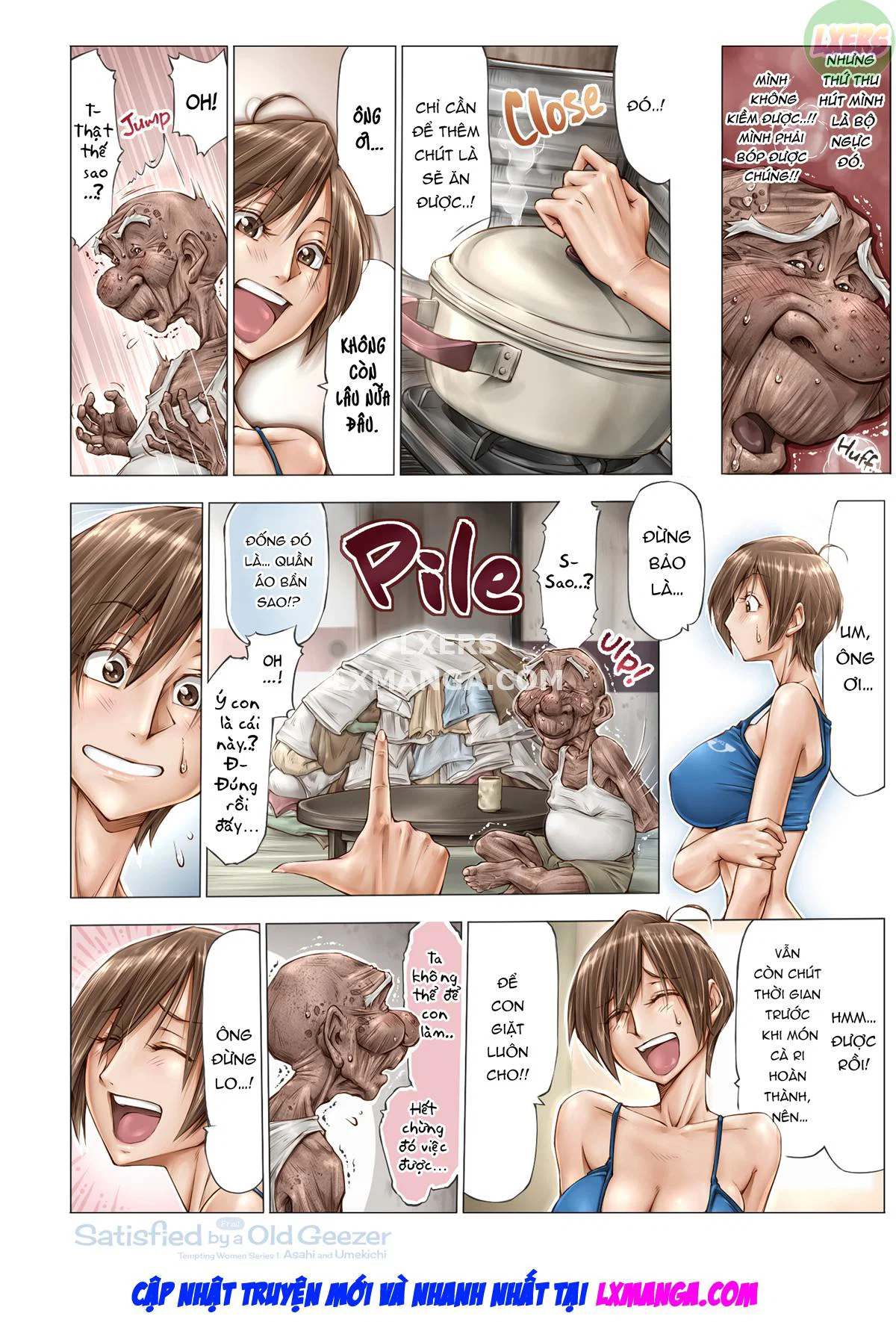 Được Thõa Mãn Bởi Một Lão Gìa - Chapter 1 trang 33