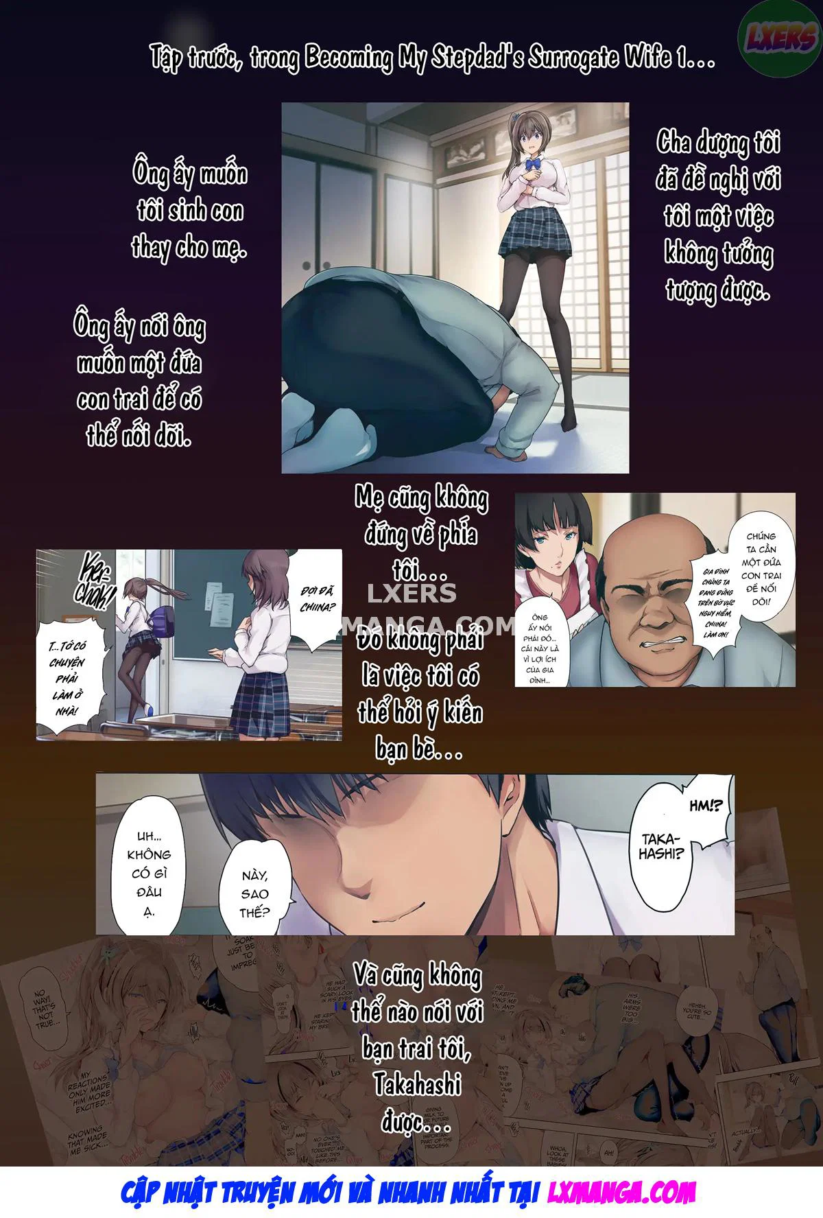 Becoming My Stepdad's Surrogate Wife - Chapter 2 trang 8