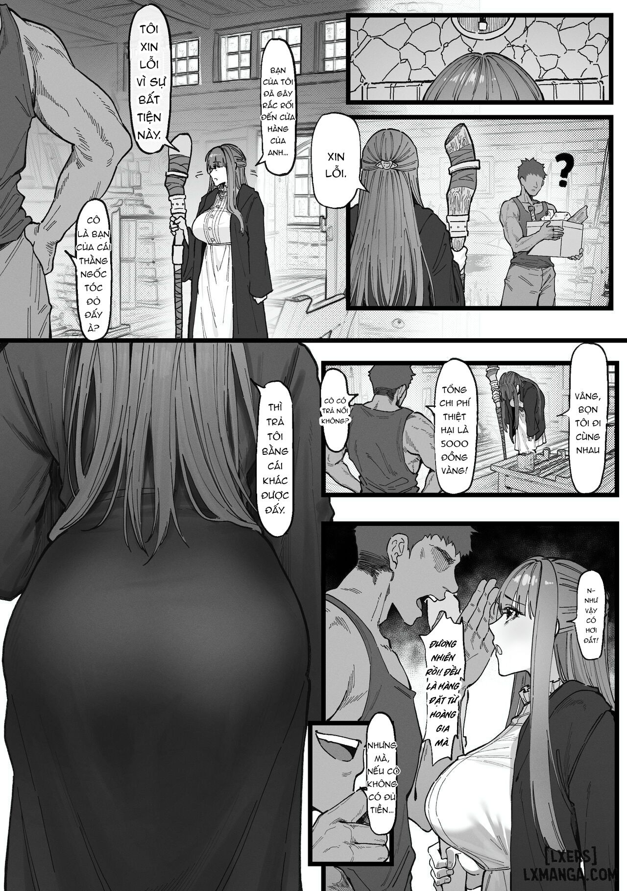 Adventuring With The Clumsy Stark-sama Occhokochoi Stark-sama to Bouken - Chapter 1 trang 3