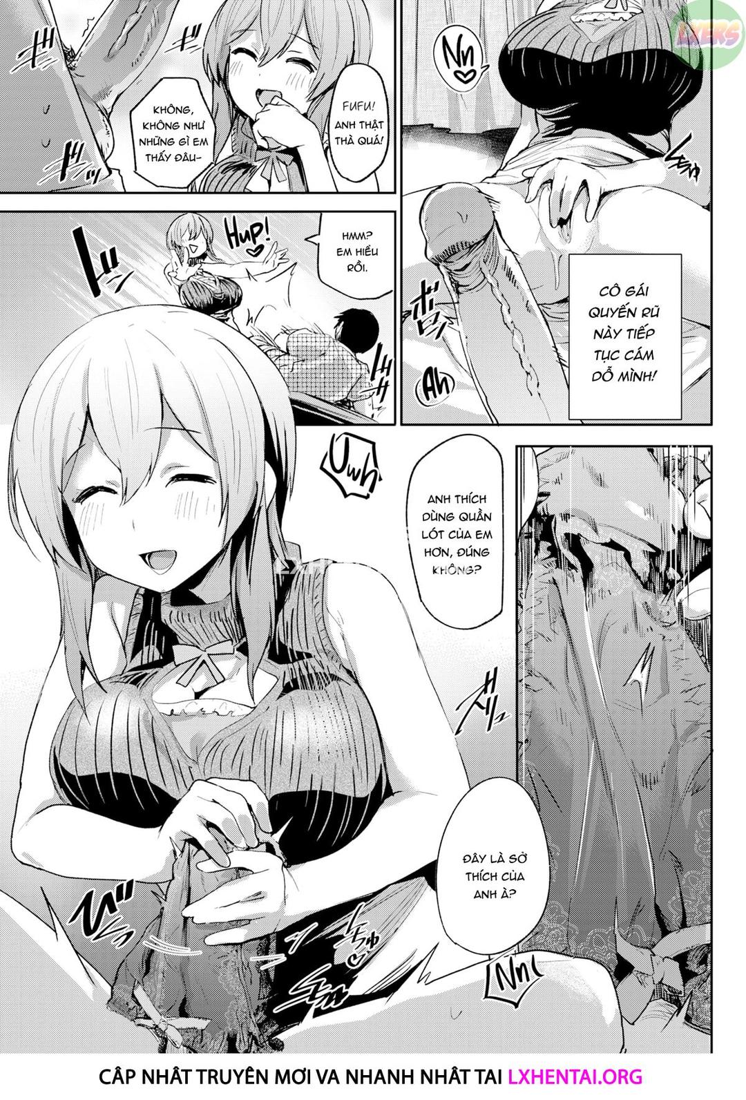 Bị phát hiện tia quần lót - Oneshot trang 12