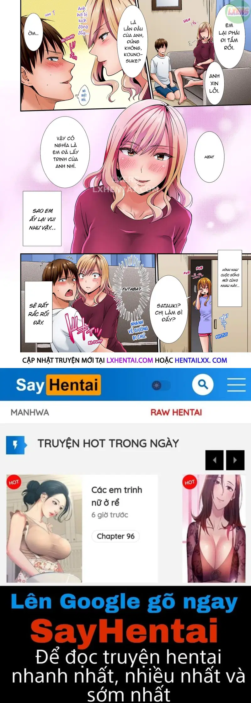 Sống cùng những cô em họ sexy - Chap 01 trang 26