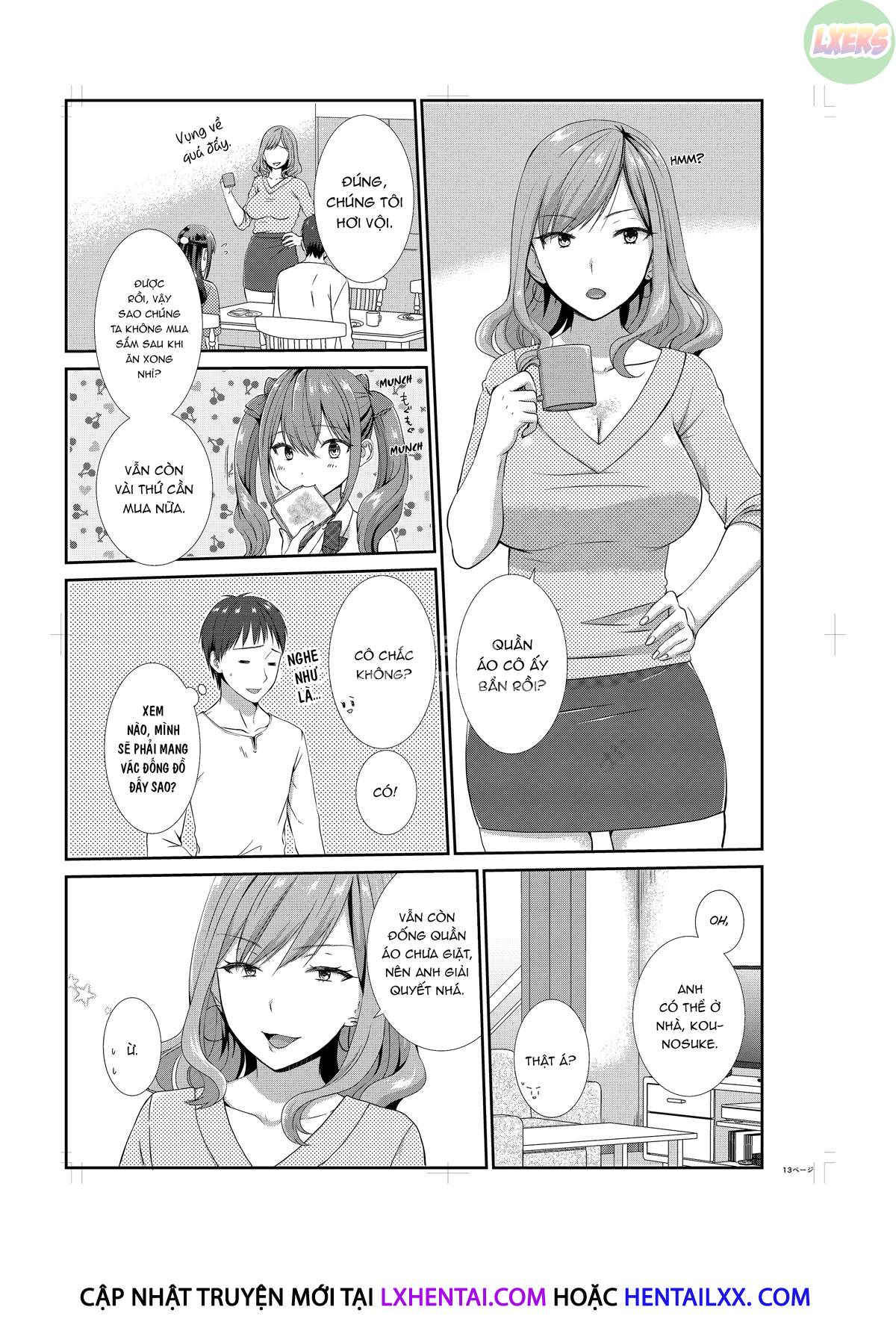 Sống cùng những cô em họ sexy - Chap 04 trang 2