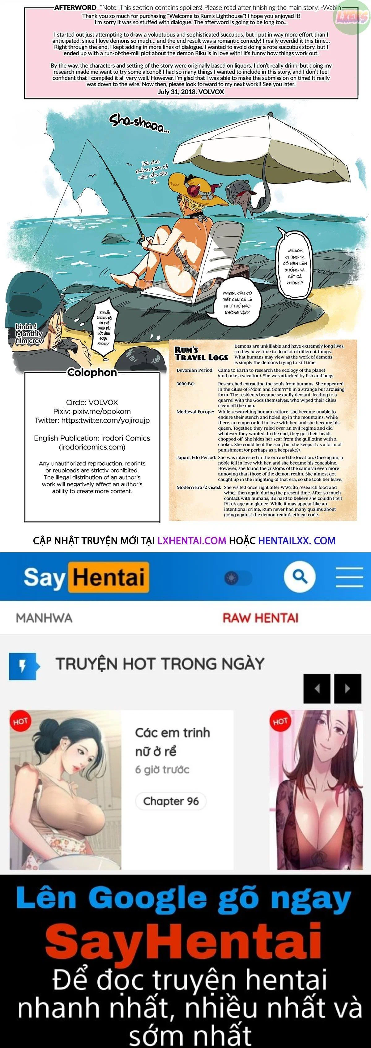 Chào mừng đến ngọn hải đăng của Rum - Chap 01 trang 31