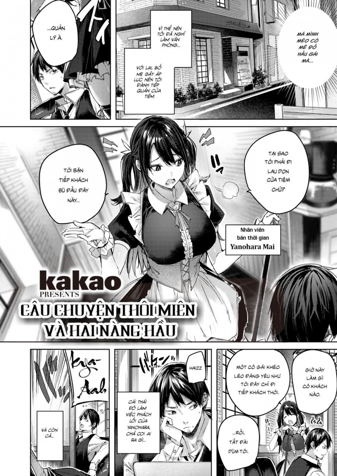 Cứ ngỡ hai nàng hầu bị thôi miên - Oneshot trang 3