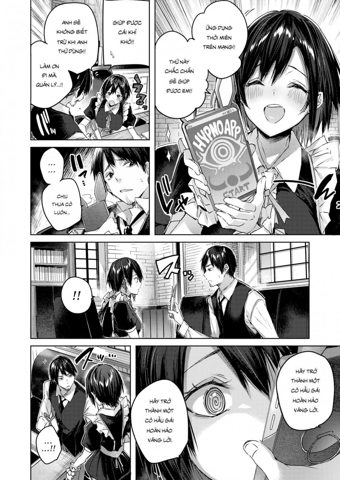 Cứ ngỡ hai nàng hầu bị thôi miên - Oneshot trang 5