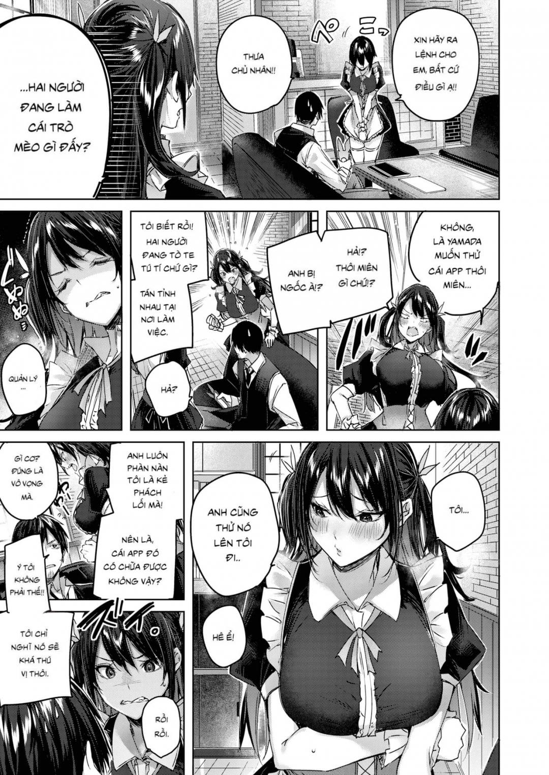 Cứ ngỡ hai nàng hầu bị thôi miên - Oneshot trang 6