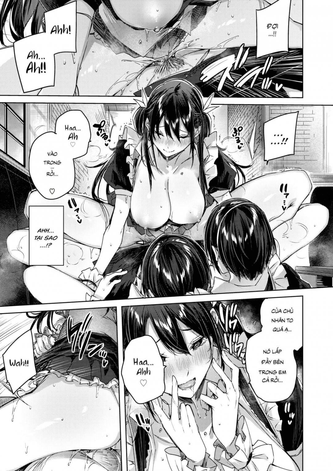 Cứ ngỡ hai nàng hầu bị thôi miên - Oneshot trang 16
