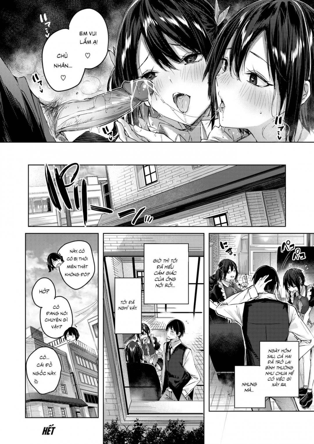 Cứ ngỡ hai nàng hầu bị thôi miên - Oneshot trang 21
