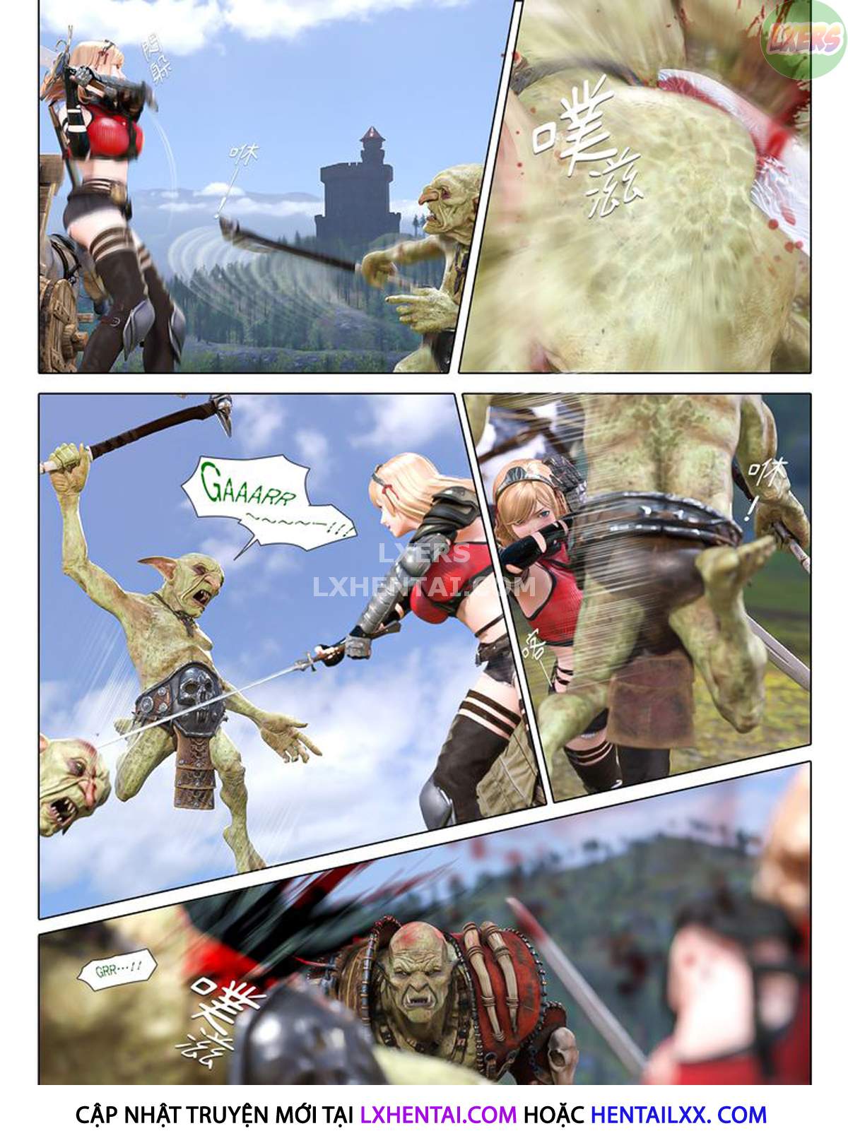 Đóa hồng sa vào bóng tối - Chap 01 trang 6