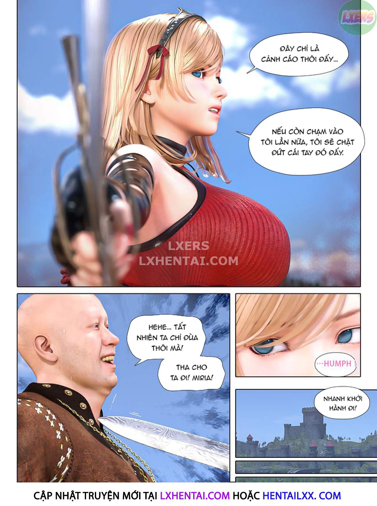 Đóa hồng sa vào bóng tối - Chap 01 trang 10