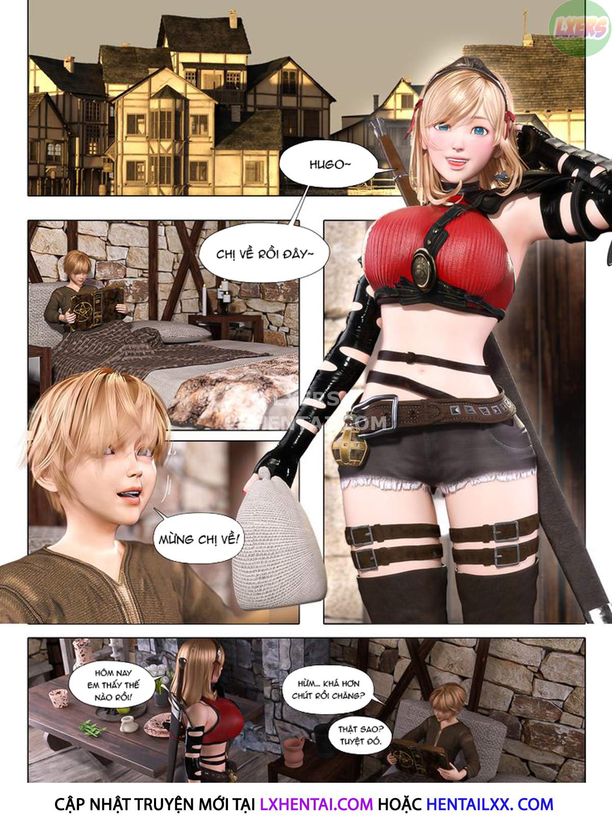 Đóa hồng sa vào bóng tối - Chap 01 trang 11