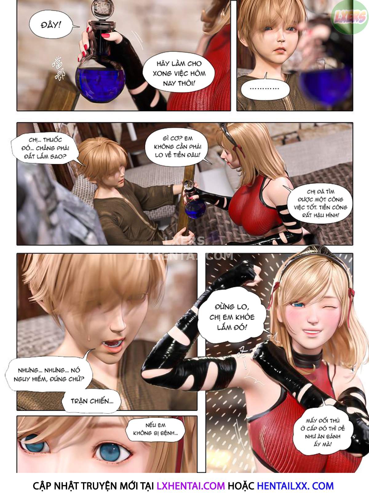 Đóa hồng sa vào bóng tối - Chap 01 trang 12