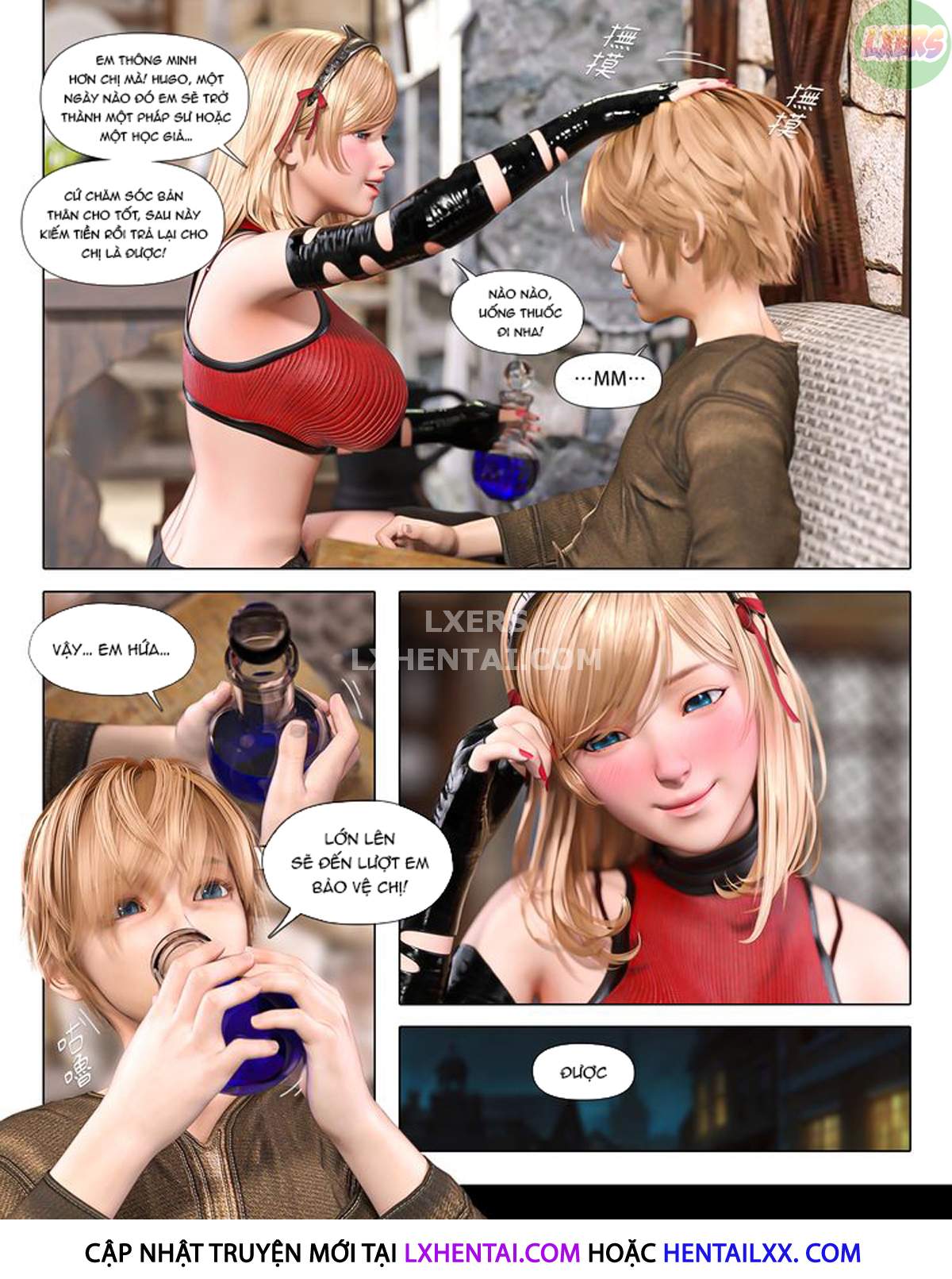 Đóa hồng sa vào bóng tối - Chap 01 trang 13
